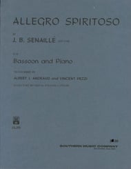 ALLEGRO SPIRITOSO BASSOON SOLO cover